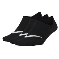 Шкарпетки Nike U NK EVERYDAY PLUS LTWT FOOTIE 3PPK SX5277-011 38-42 3 пари Чорні (194958595401)