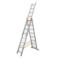 BUDFIX universal three-section ladder 01412, 3x12 (130729)