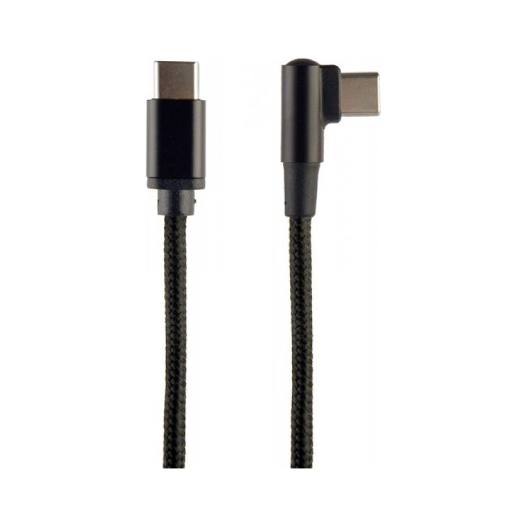 Дата кабель USB-C to USB-C 0,2m angle Cablexpert (CC-USB2-CMCML-0.2M)