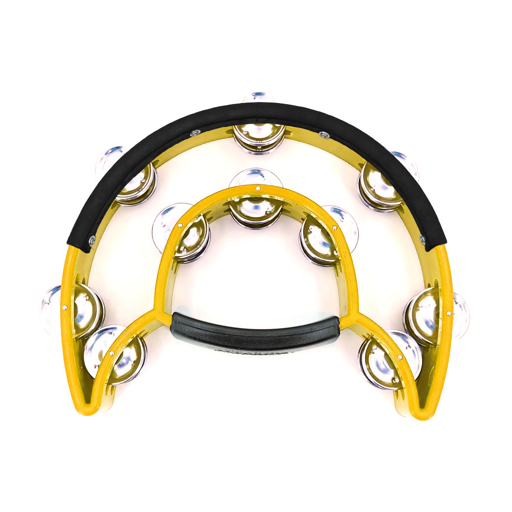 Тамбурин Maxtone Power-2 Tambourine w/Protecting Trim Yellow (818N/P YL)