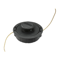 DeWALT mower head for 2 threads, max line Ø 2.0 mm, fastening M10x1.25 (DT20656)