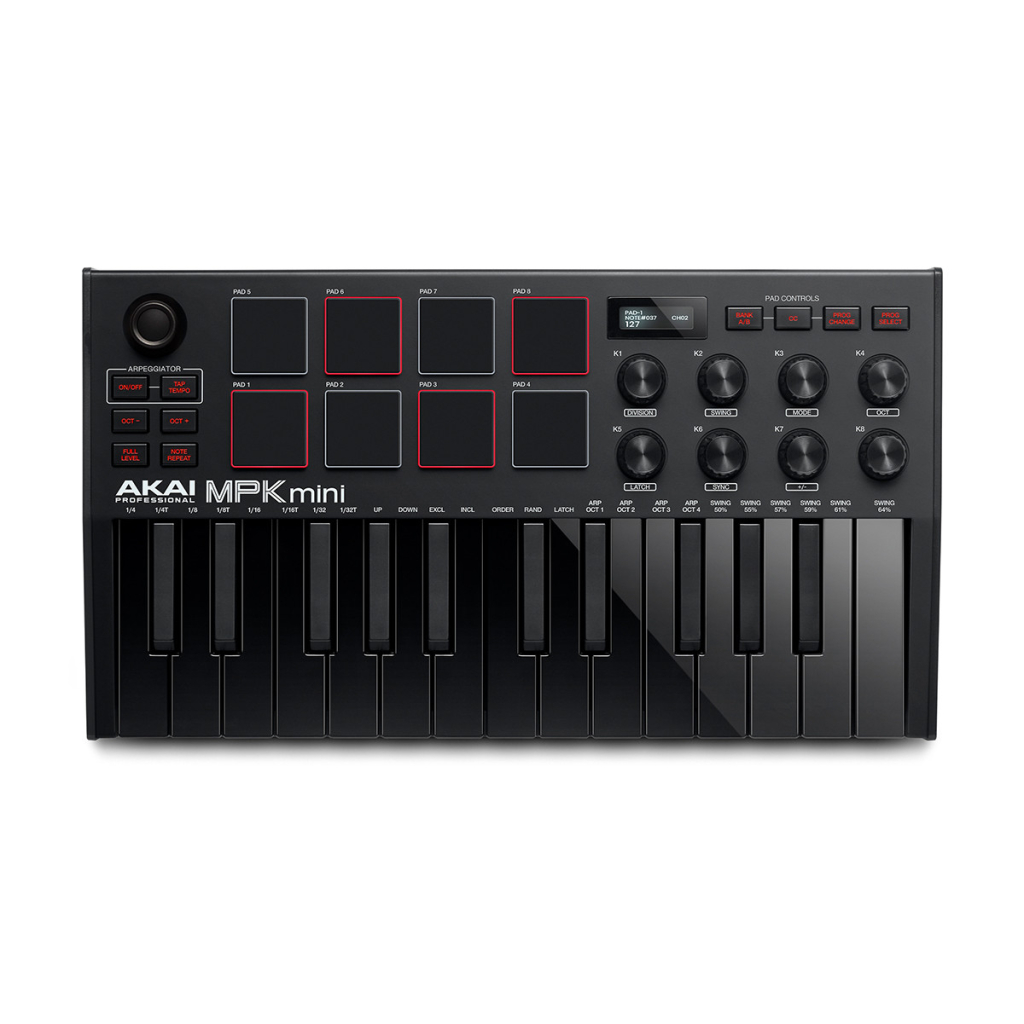 MIDI-клавіатура Akai MPK MINI MK3 Black (230876)