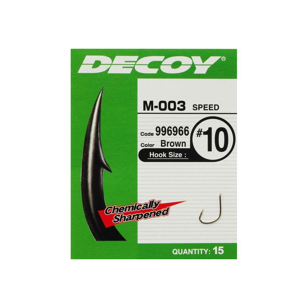 Гачок Decoy M-003 Speed 18 (15 шт/уп) (1562.03.51)