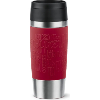 Thermal mug Tefal Travel Mug Classic, 360 ml, stainless steel, red (N2020410)