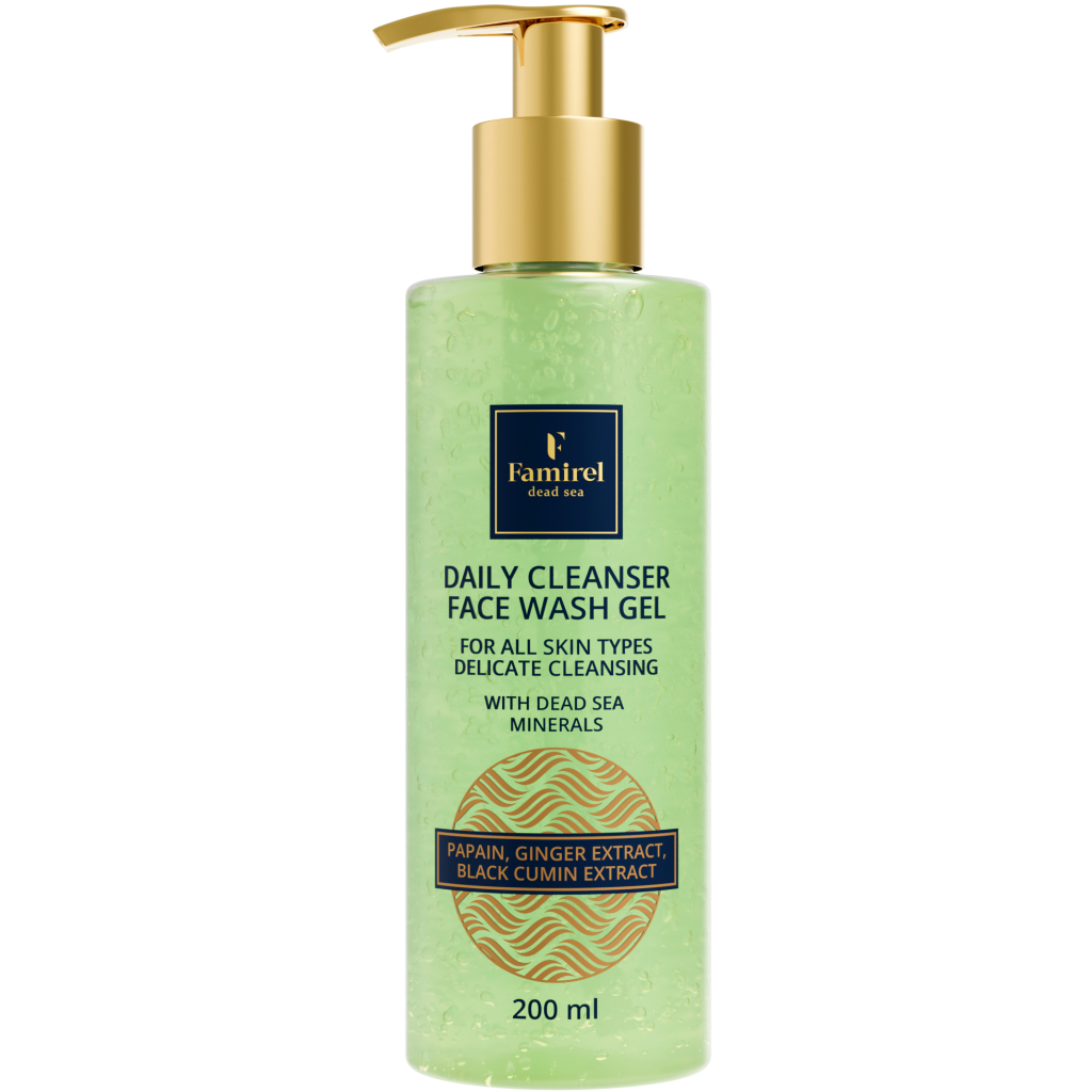 Гель для вмивання Famirel Для всіх типів шкіри З папаїном 200 мл (7290114084949)