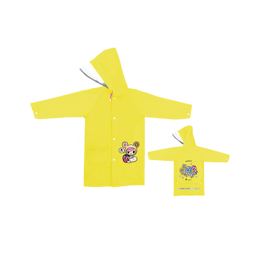 Дощовик дитячий Kite Тokidoki M 130-145 см Жовтий (TK24-2600M)