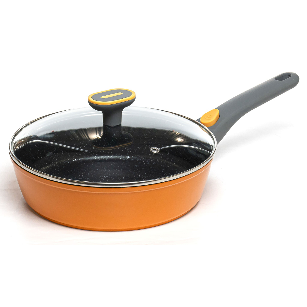 Сотейник Hölmer Star Sunny Premium кований з кришкою 26 см (DF-42826-SDMOL Star Sunny Premium)