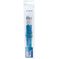 Kite Classic painting brush set of 4 brushes: pony round 2,3,4,5 in pencil case (K-339)