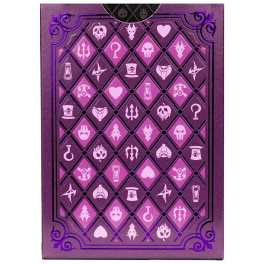 Гральні карти Bicycle Disney Villains (purple) (ВР_БДВП)