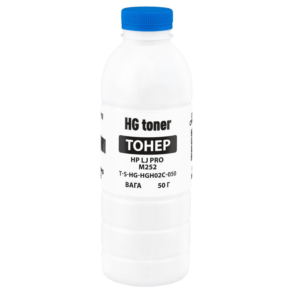 Тонер HP CLJ Pro M252 50г, cyan HG (TSM-HGH02C-050)