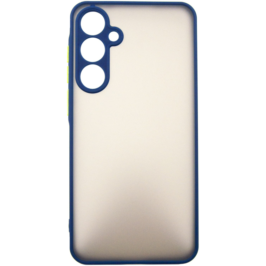 Чохол до мобільного телефона Dengos Matte Samsung Galaxy M55 5G (Blue) (DG-TPU-MATT-159)
