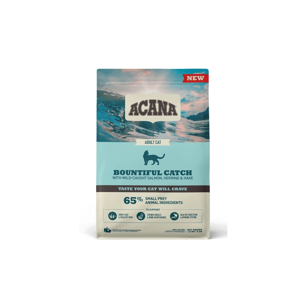 Сухий корм для кішок ACANA Bountiful Catch 1.8 кг (0064992714437) Сухий корм для кішок ACANA Bountiful Catch 1.8 кг (0064992714437)