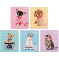 Kite Studio Pets notebook, 24 sheets, grid (SP25-238)