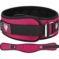 Athletic belt RDX RX4 EVA Curve neoprene Pink XS (WBE-RX4P-XS)