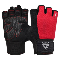 Gloves for fitness RDX W1 Half Red M (WGA-W1HR-M)