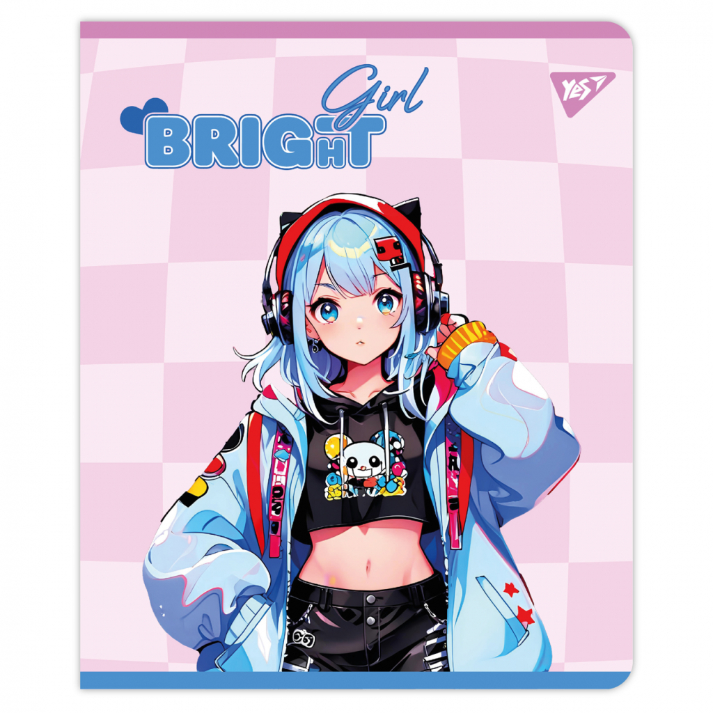 Зошит Yes Bright teenagers А5 18 аркушів клітинка (767515)