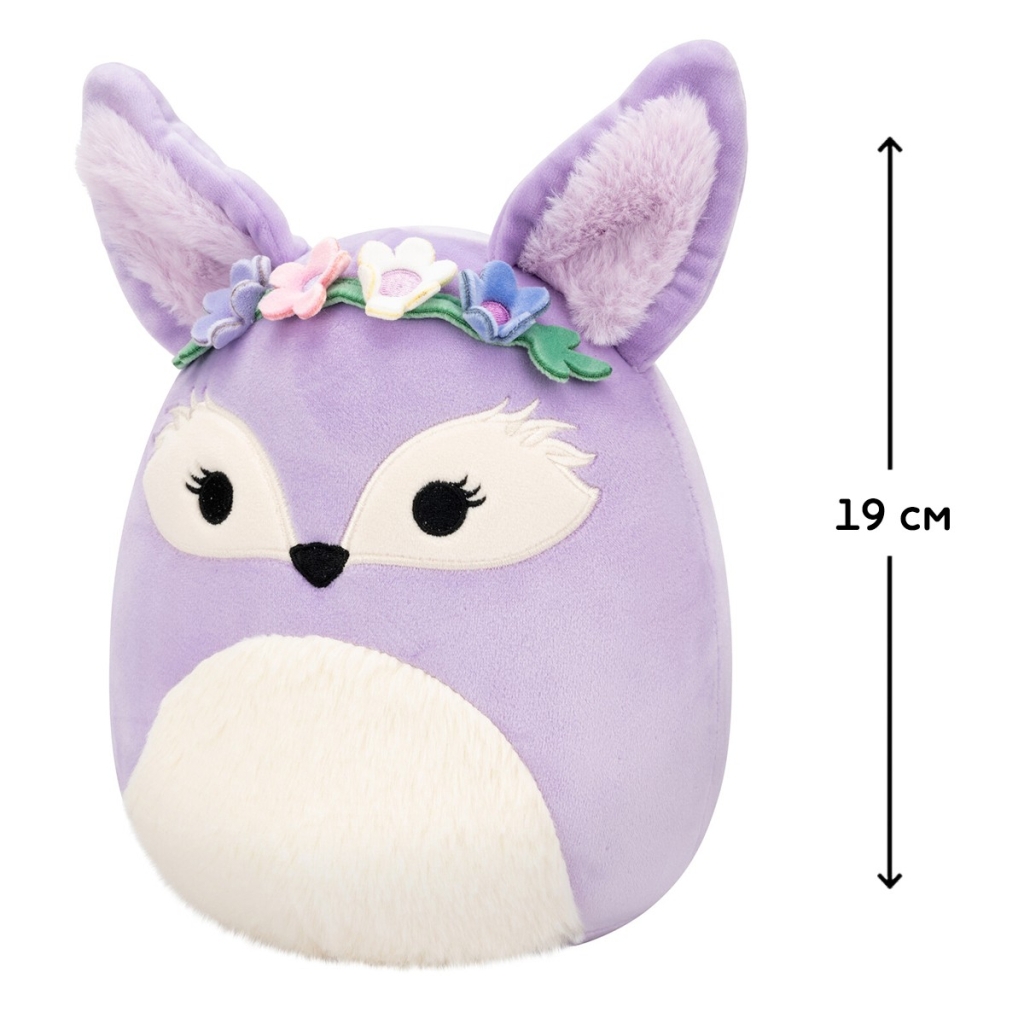 М'яка іграшка Squishmallows Лисиця фенек Каденс 19 см (SQCR07944)