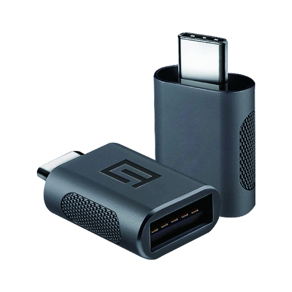 Адаптер OTG USB 2.0 AF to USB-C Space Grey Armorstandart (ARM69356)