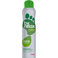 Antiperspirant Byly For feet Byrelax Forte Protection 24 hours With microtalc against sweat and odor 200 ml (8411104005471)