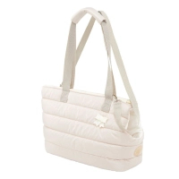 Pet carrier Chloe's Home Sienna ecru 38x23x14 cm beige (CLH7792)