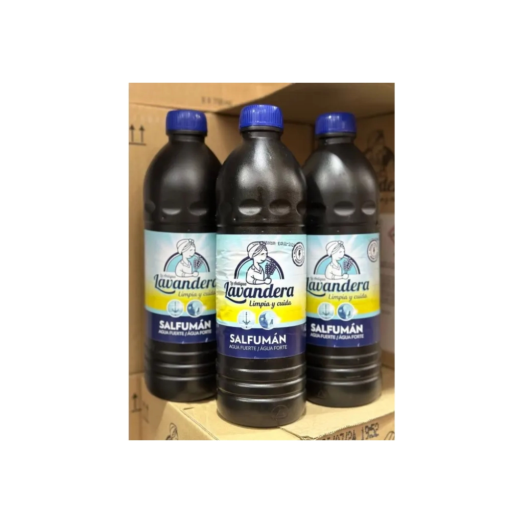 Рідина для чищення ванн La Antigua Lavandera Salfuman Для сантехніки від іржі та нальоту 1 л (8437014202182)