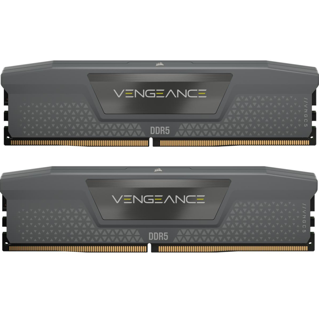 Модуль пам'яті для комп'ютера DDR5 32GB (2x16GB) 6400 MHz Vengeance Grey Corsair (CMK32GX5M2B6400Z32)