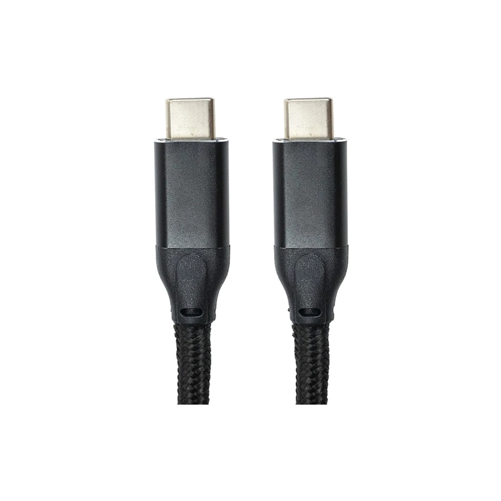 Дата кабель USB-C to USB-C 3.0m PD60W black San Guan (CA914104) Дата кабель USB-C to USB-C 3.0m PD60W black San Guan (CA914104)