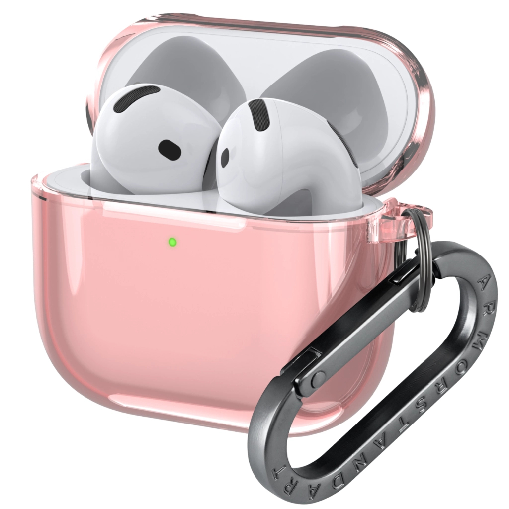 Чохол для навушників Armorstandart Air для Apple Airpods 4 Pink (ARM82618) (ARM82618) Чохол для навушників Armorstandart Air для Apple Airpods 4 Pink (ARM82618) (ARM82618)