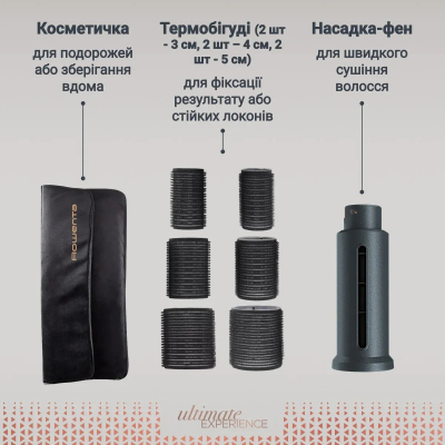 Фен-щітка Rowenta UB9920E0