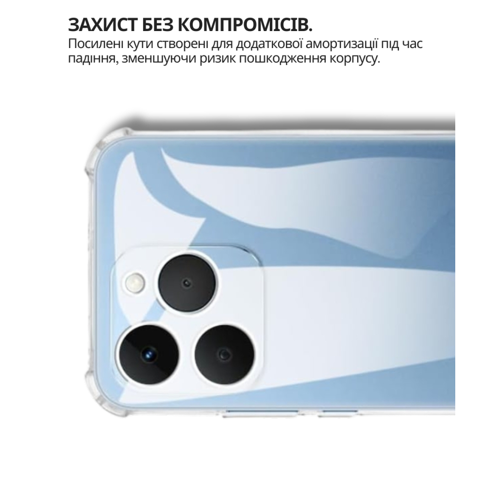 Чохол до мобільного телефона BeCover Anti-Shock Realme 15T Clear (714702)