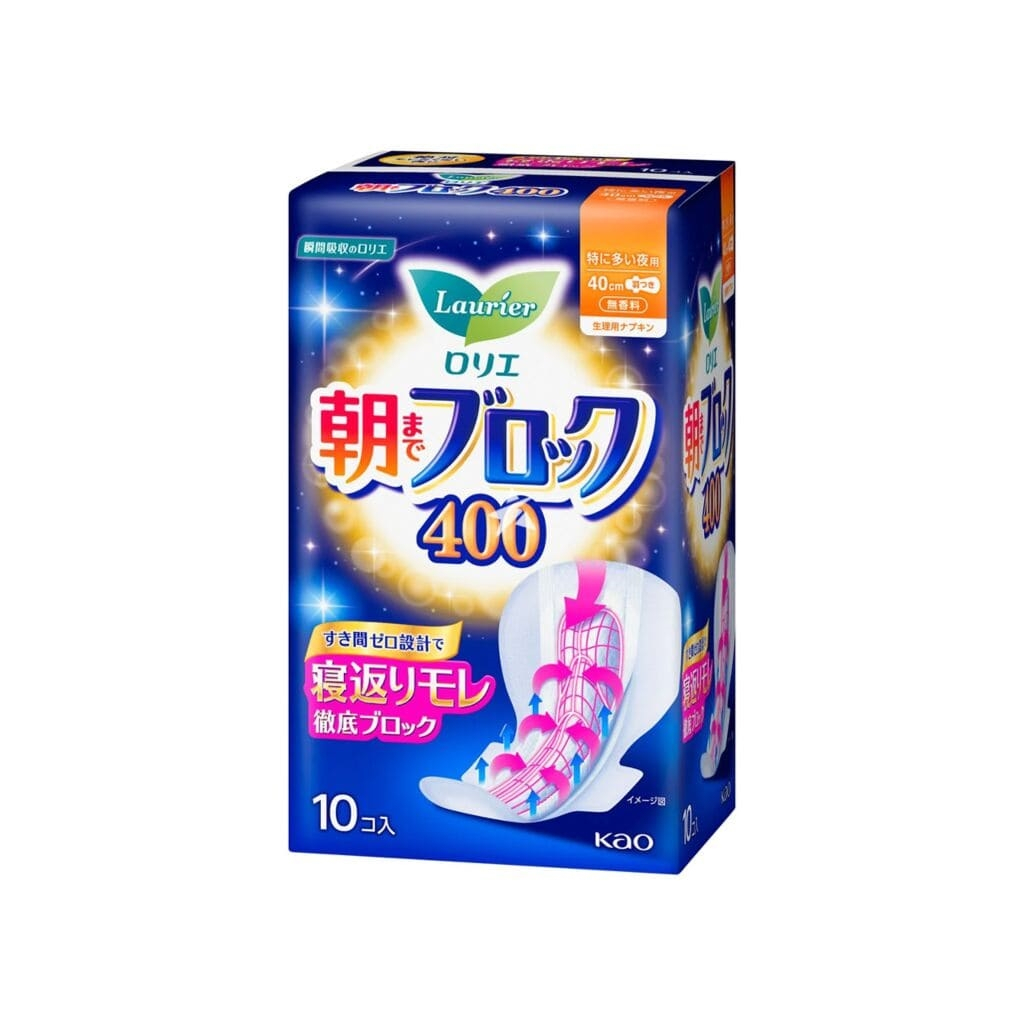 Гігієнічні прокладки Kao Laurier Super Absorption Night Use 10 шт (4901301426307)