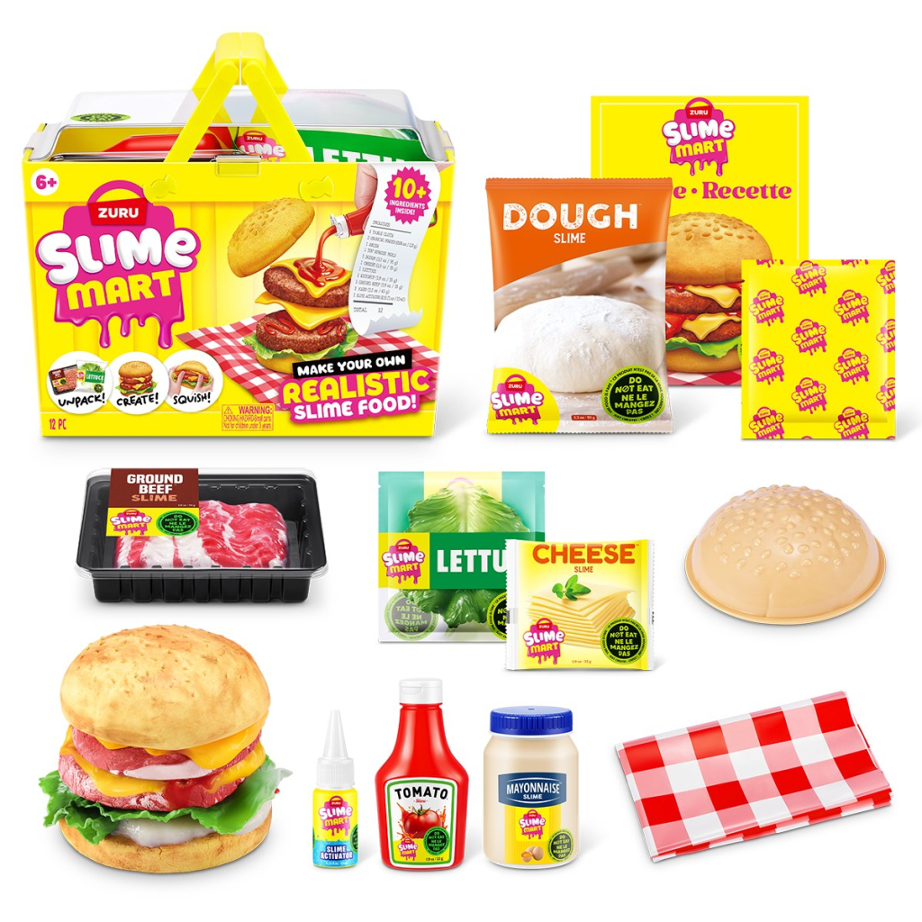 Ігровий набір Slime Mart Shopping Basket Бургер (15905A)
