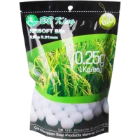 Страйкбольні кульки BB King Biogradable 6 мм 0,25 г 1кг/уп (1401.00.08)