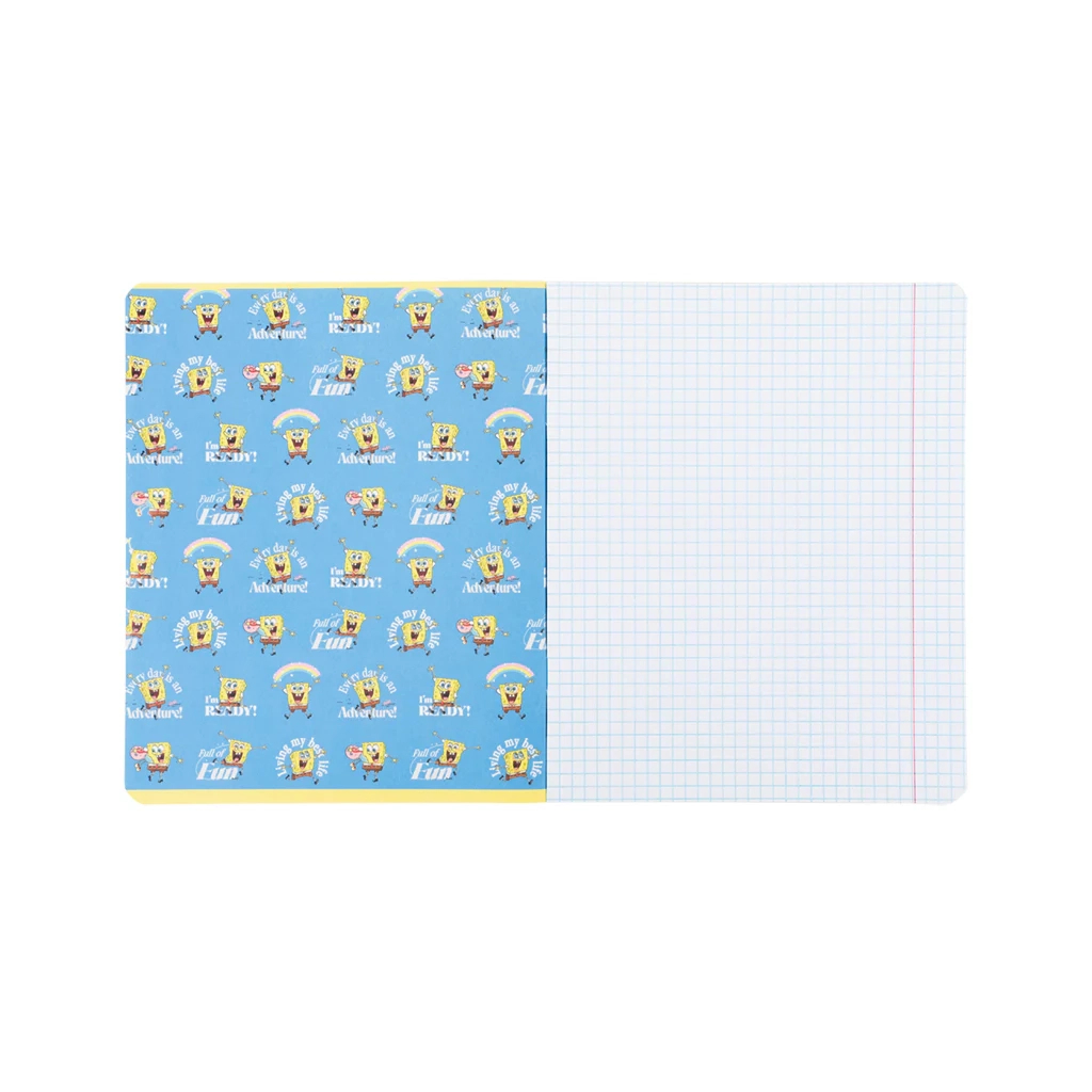 Зошит Kite Sponge Bob, 18 аркушів, клітинка (SB26-236)