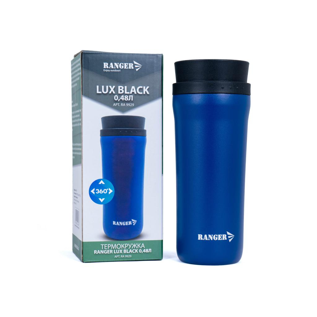 Термокружка Ranger Lux 0,48 L Black (RA9929) Термокружка Ranger Lux 0,48 L Black (RA9929)
