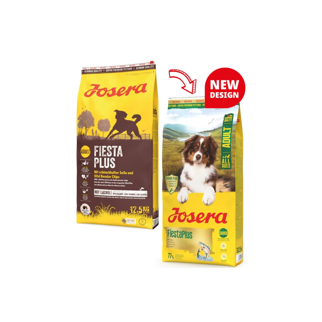 Сухий корм для собак Josera FiestaPlus Adult All Sizes 12.5 кг (4032254786214)
