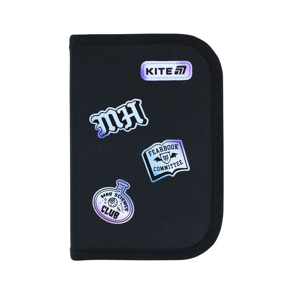 Пенал Kite Monster High 622, без наповнення, 1 відділення, 2 відвороти (MH26-622)