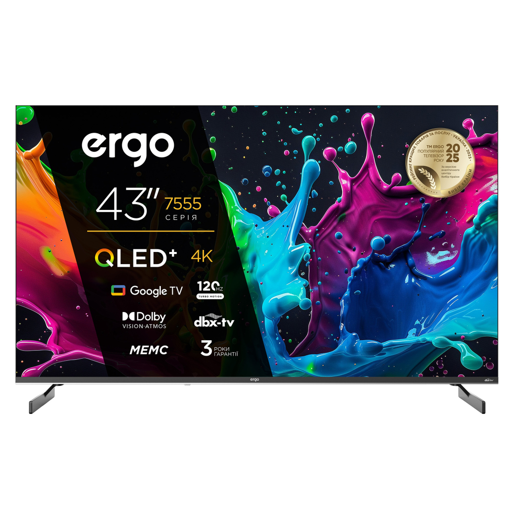 Телевізор Ergo 43JUQ7555