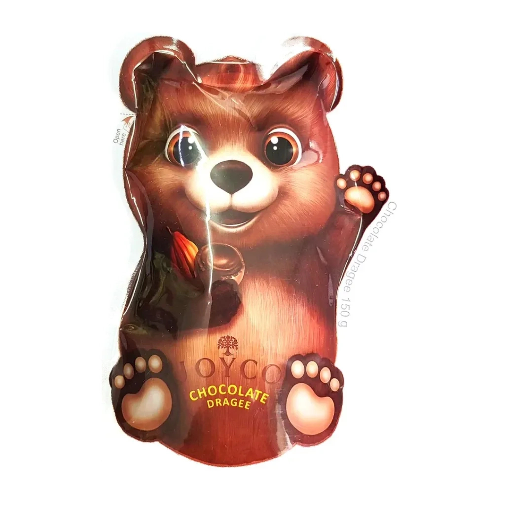 Цукерка JOYCO Шоколадні Ведмедик 150 г (4850022432046)