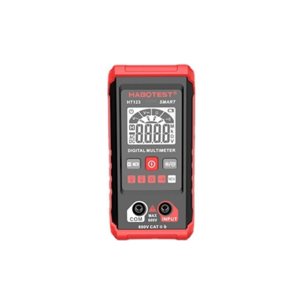 Цифровий мультиметр Habotest HT-123, V, Ω, без батарейок (HT-123/1)