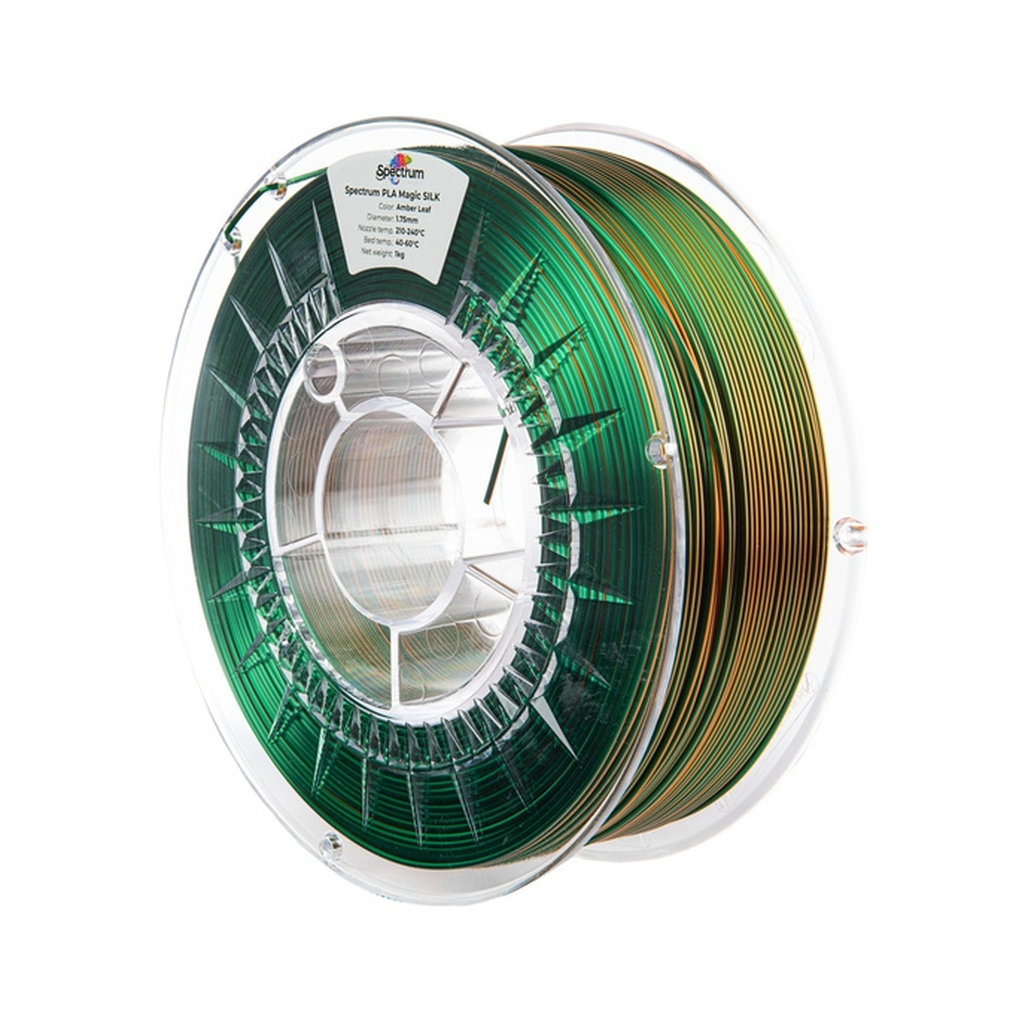 Пластик для 3D-принтера Spectrum PLA Magic SILK 1.75mm 1kg AmberLeaf (81409)