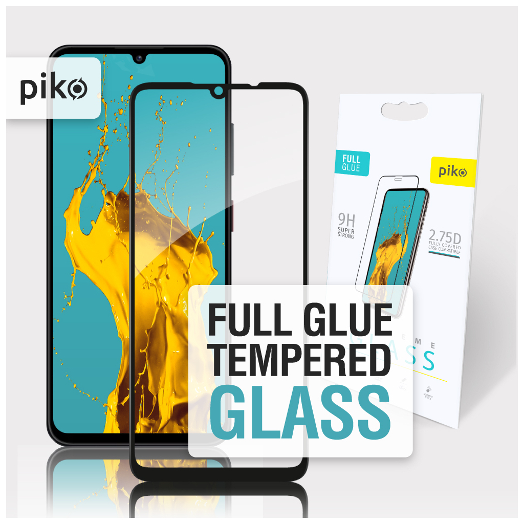 Скло захисне Piko Full Glue ESD ZTE Blade A56 Black (1283126635670)