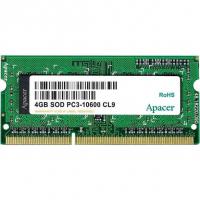 Модуль пам'яті для ноутбука SoDIMM DDR3 4GB 1333 MHz Apacer (AP4GSTYB1K2)