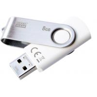USB флеш накопичувач Goodram 8GB UTS2 White USB 2.0 (UTS2-0080W0BBB)