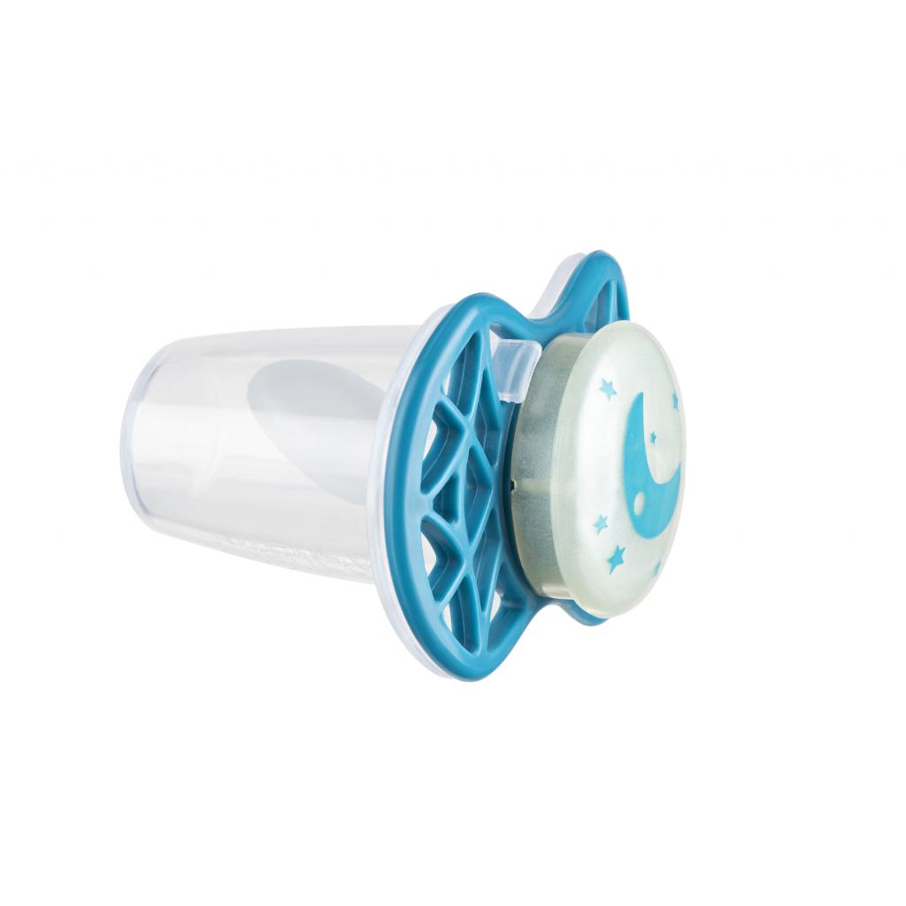 Пустушка Nuvita Air55 Cool 0m+ ортодонтична (світиться в темряві) (NV7064GE)