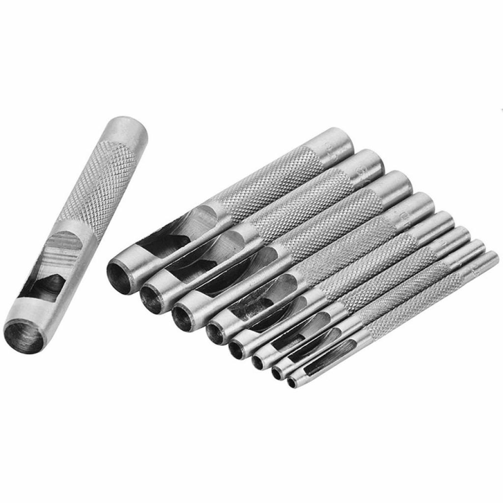 Набір інструментів Tolsen пробійників для шкіри 9 шт (25093) Набір інструментів Tolsen пробійників для шкіри 9 шт (25093)