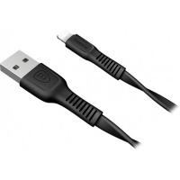 Дата кабель USB 2.0 AM to Lightning 1.0m Tough Series Black Baseus (CALZY-B01)