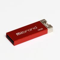 USB флеш накопичувач Mibrand 16GB Сhameleon Red USB 2.0 (MI2.0/CH16U6R)