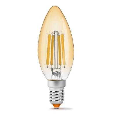 Light bulb Videx Filament C37FA 6W E14 2200K 220V (VL-C37FA-06142)