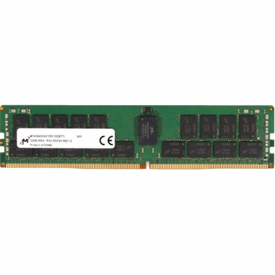 Модуль пам'яті для сервера DDR4 32GB ECC RDIMM 3200MHz 2Rx4 1.2V CL22 Micron (MTA36ASF4G72PZ-3G2R1)